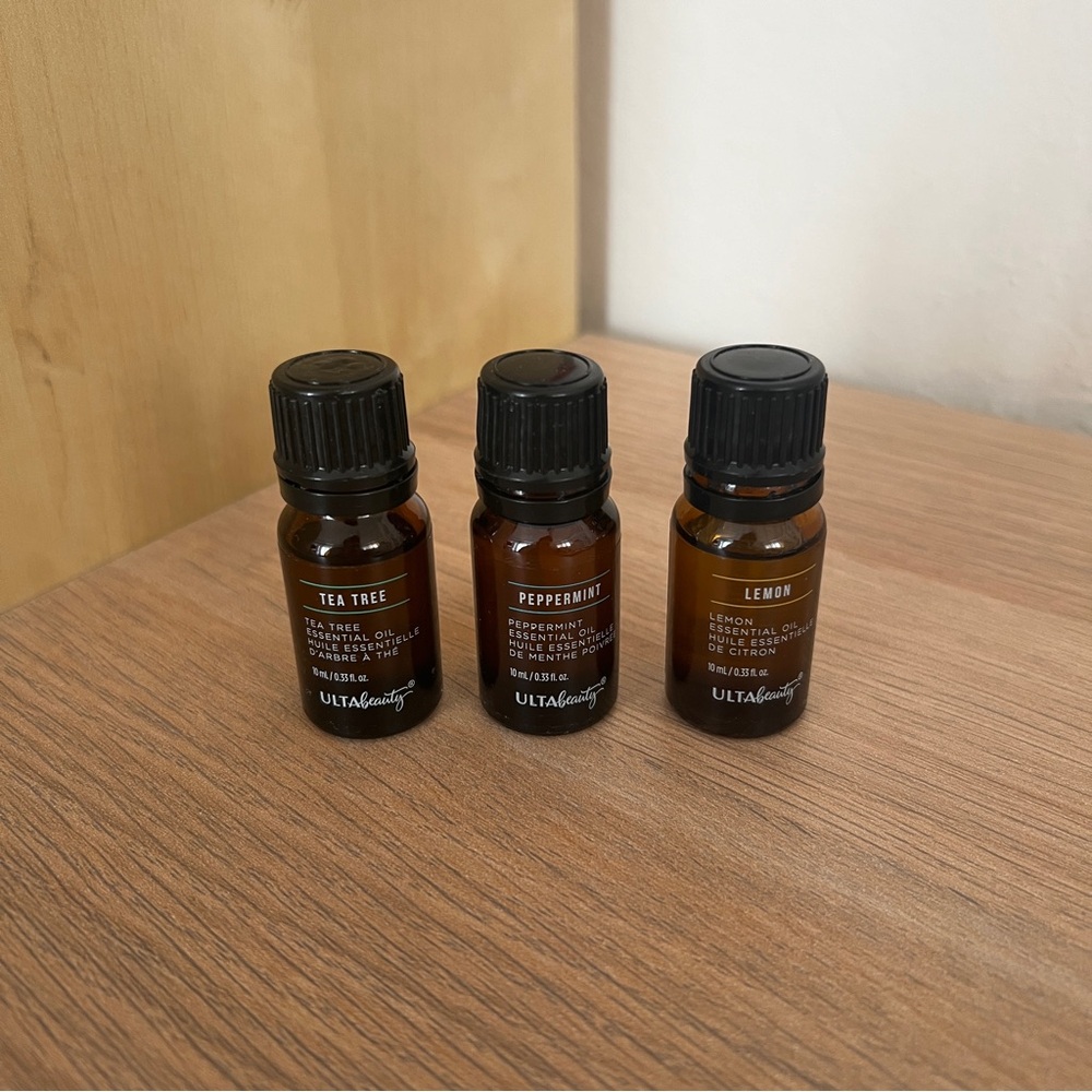 Ulta Beauty Essential Oils Peppermint Tea Tree Lemon 10ml/0.33fl oz